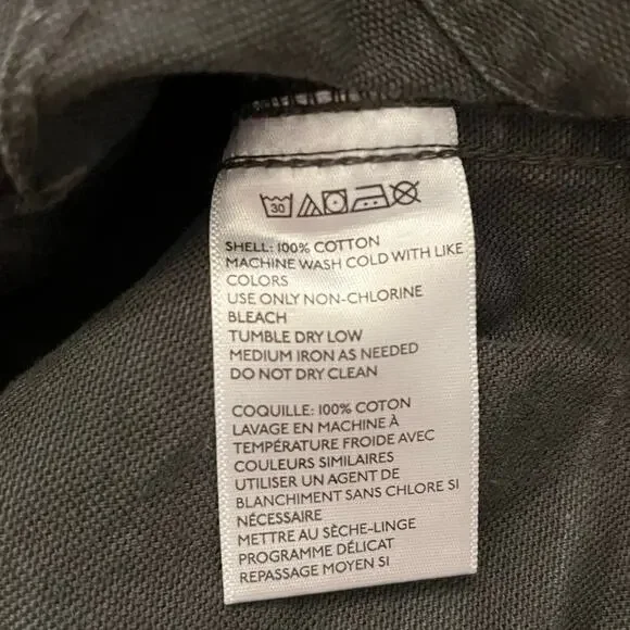 Urban Outfitters Canvas Utility Pants Mens 32x29 Carpenter Buckle Workwear Cargo - Picture 10 of 16